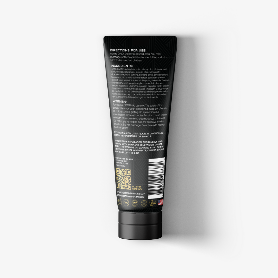 Activating Hot Cream - Firming & Sculpting Gel with Caffeine & L-Carni Team Benavidez Activating Hot Cream - Firming & Sculpting Gel with Caffeine & L-Carni Team Benavidez