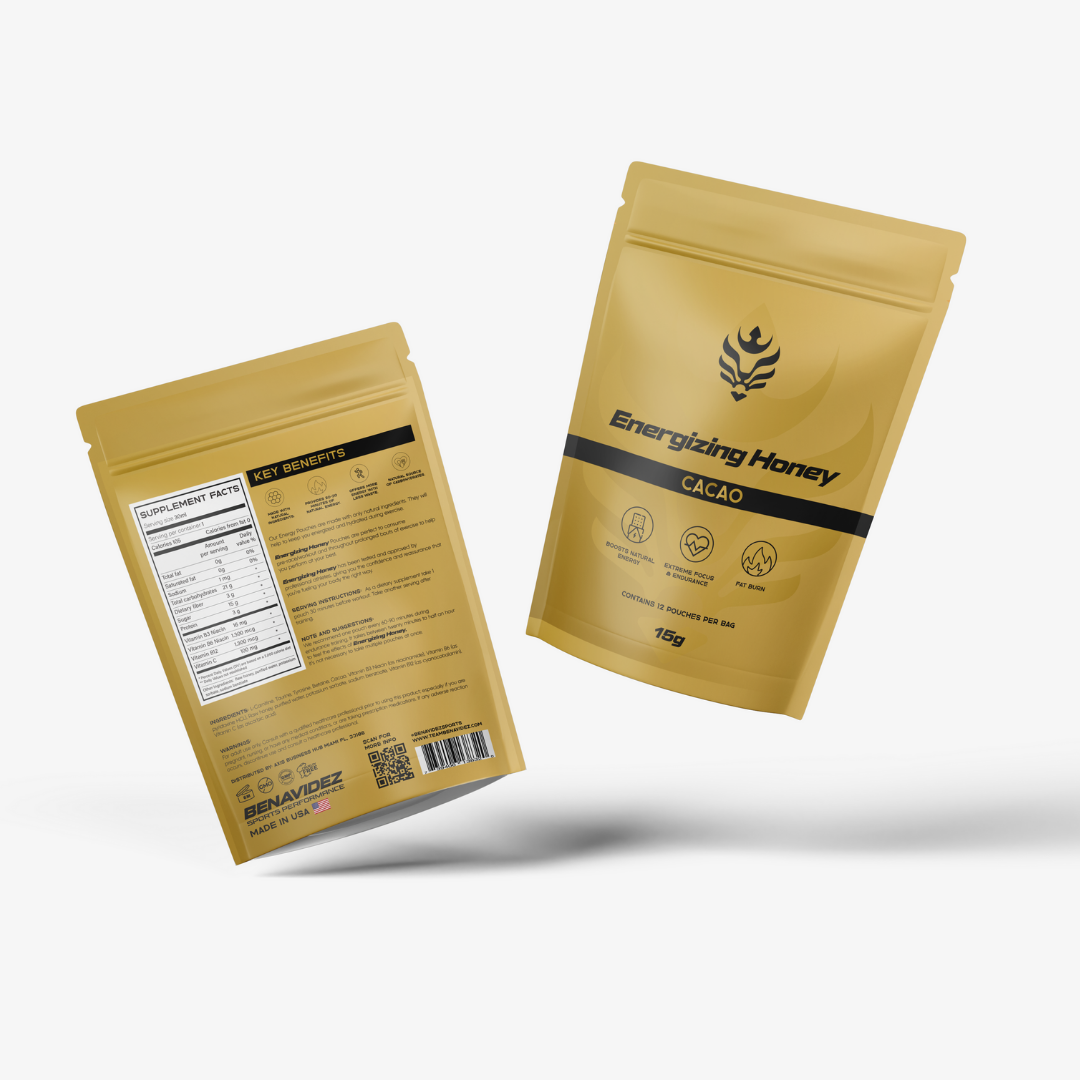 Energizing Honey Cacao - Natural Pre-Workout w/ L-Carnitine & Taurine Team Benavidez Energizing Honey Cacao - Natural Pre-Workout w/ L-Carnitine & Taurine Team Benavidez